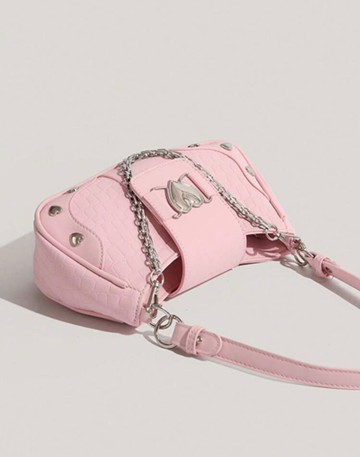 3 Straps Fashion Anti-Splash Shoulder Bag Pink 💓